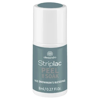 Alessandro STRIPLAC PEEL OR SOAK nagų lakas SNOWMANN`S BLESSING 8 ml