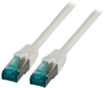 EFB RJ45 Patchkabel S/FTP, Cat.6A, LSZH, 0,15m, grau