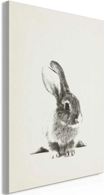 Artgeist Paveikslas - Fluffy Bunny (1 Part) Vertical