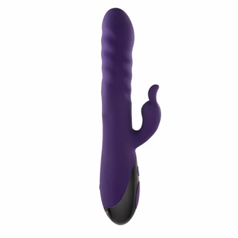 Evolved Rascally Rabbit Intimate Device Violetinė, Dual Motor, Atsparus vandeniui