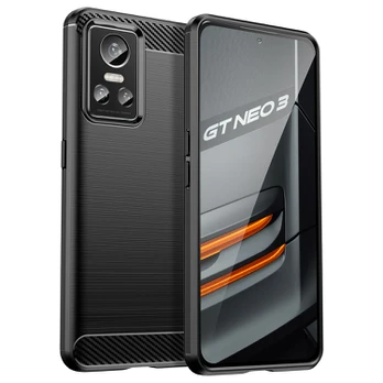 Dėklas Carbon Realme GT Neo 3 Juodas