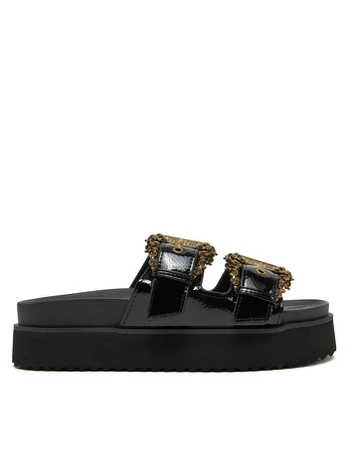 Versace Jeans Couture Šlepetės 78VA3SM1 Juoda