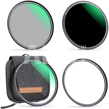 K&F Concept K&F 67mm Magnetic 3pcs Filter Kit, MCUV+CPL+ND1000+Filter Ring