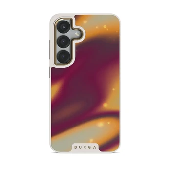Twin Flame - Samsung Galaxy S25 Case, Elite Light (Magnetic) / Gold