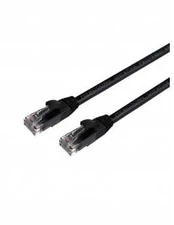 Mercodan UltraFlex Patchkabel KAT6 UTP, 0,25m, Sort, LSZH