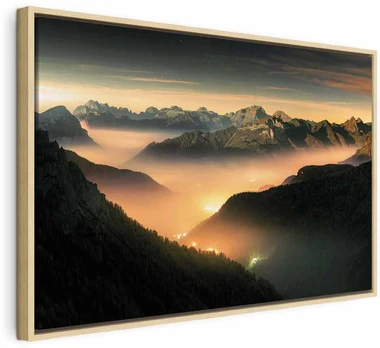 Artgeist Paveikslas - Mountain Breath (1 Part) Wide - Third Variant