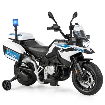 Elektrinis Policijos Motociklas Vaikams, 12 V