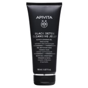 APIVITA BLACK prausiklis veido, gelinis, 150ml kaina