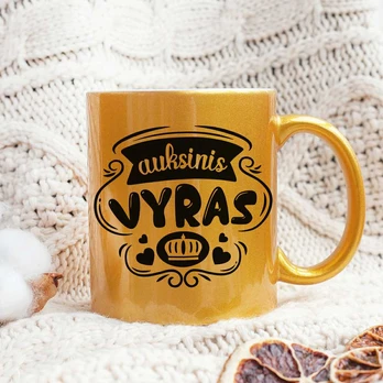Puodelis "Auksinis vyras"