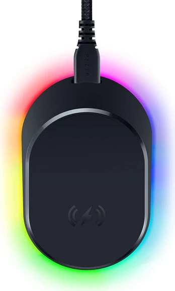 RAZER Mouse Dock Pro + Wireless Charging Puck Bundle RZ81-01990100-B3M1