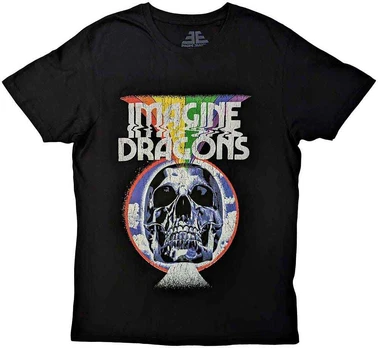 Rock Imagine Dragons Skull Marškinėliai, Dydis: XL