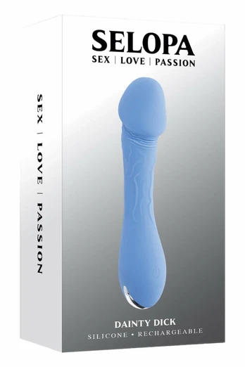 SELOPA Dainty Dick Compact Silicone Intimate Device Waterproof 12cm
