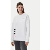 KARL LAGERFELD Džemperis A1W20076 Balta Relaxed Fit