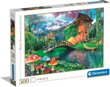 Puzzle 500 elements High Quality, The Old Shoe House kaina