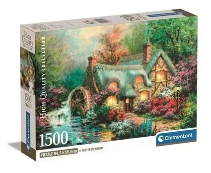 Puzzles 1500 elements Compact Country Retreat