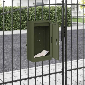 mailbox Alyvuogių žalia 30 x 23 x 55 cm Plienas