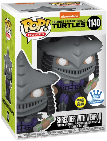 Figūrėlė Funko POP! TMNT - Shredder with weapon exlusive