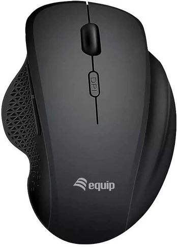 Pelė Equip Komfortmaus Wireless Dual Mode 6Btn Rechts juodas