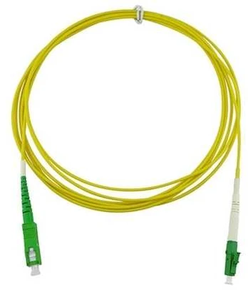 BlueOptics LWL Patchkabel LC/APC > SC/APC SM OS2 gelb 10m