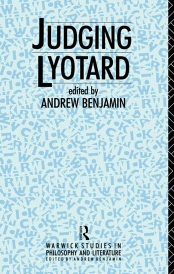 Judging Lyotard - Minkštas viršelis