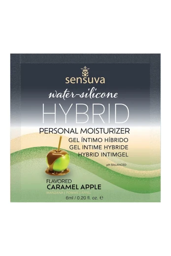 Sensuva Hybrid Personal Moisturizer Caramel Apple 6ml - Long-Lasting Formula