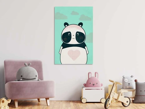 Artgeist Paveikslas - Careful Panda (1 Part) Vertical
