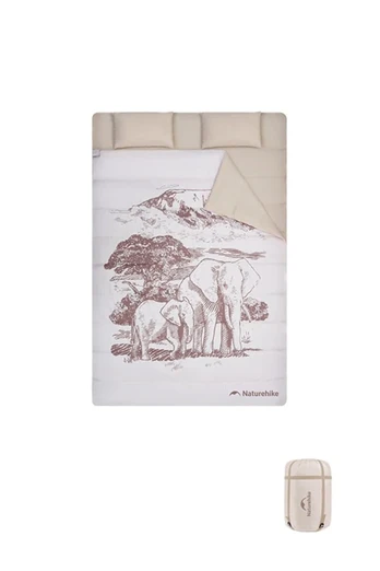 Naturehike śpiwór dwuosobowy m250 nh21msd06-grey NATUREHIKE
