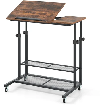 Stalas 80 x 50 x 63–89 cm