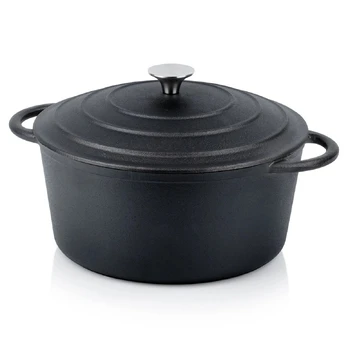 Ketaus puodas 2.6 L (su ketaus dangčiu)