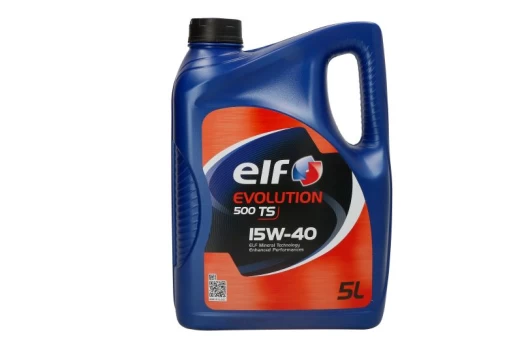Variklių alyva ELF EVOLUTION (5L) 15W40 EVO 500 TS 15W40 5L
