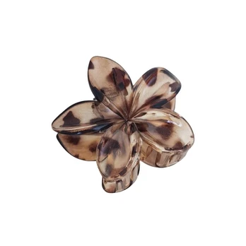 OEM plaukų segtukas gėlės formos, "tortoiseshell"