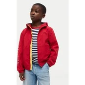 Tommy Hilfiger Neperpučiama striukė Windbreaker KB0KB10587 Raudona Regular Fit