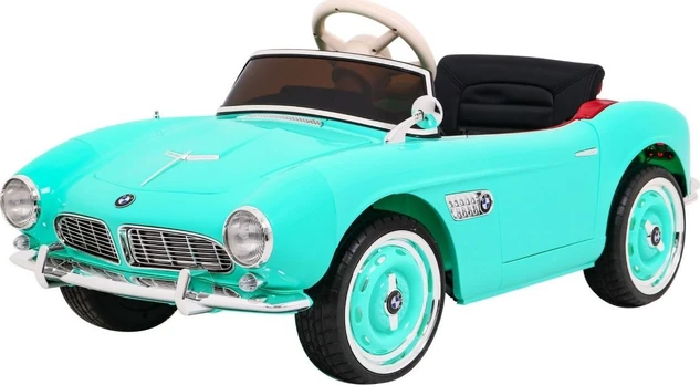 Elektromobilis BMW 507 Retro, žalias