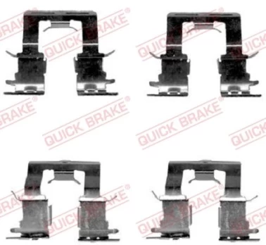 QUICK BRAKE QB109-1620 Brake pad fitting kit