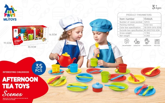 MEGA Kitchen Plate and Accessory Set 37el.