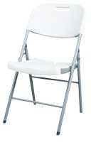 Home It Enjoy>it® luksus klapstol 45 × 50 × 88 cm hvid/grå