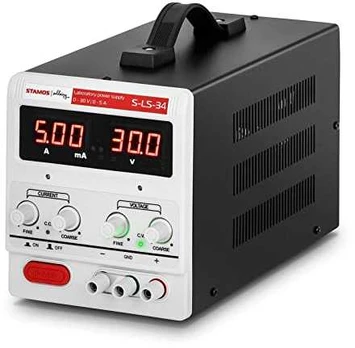 Stamos Soldering Laboratorinio aptarnavimo maitinimas 0-30 V 0-5 A DC 205 W