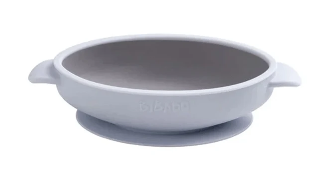 BIBADO silikoninis prilimpantis dubenėlis, mist, BIB209