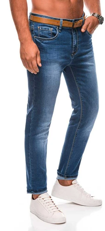 Blue men's pants mėlynas