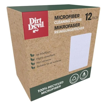 Dirt Devil mikropluošto šluostės, 30x30 cm, 12 vnt.