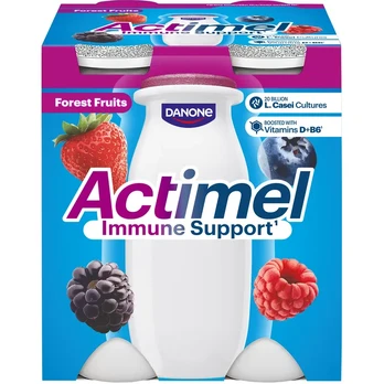 Jogurtas miško uogų ACTIMEL, 4 x 100 g