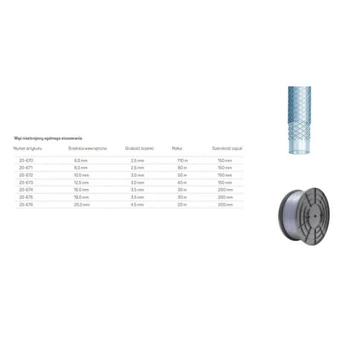 GENERAL PURPOSE HOSE 16.0x3.5 30m REINFORCED