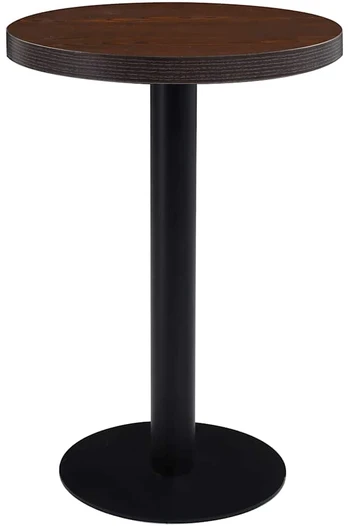 Bistro staliukas, tamsiai rudos spalvos, 60cm, MDF