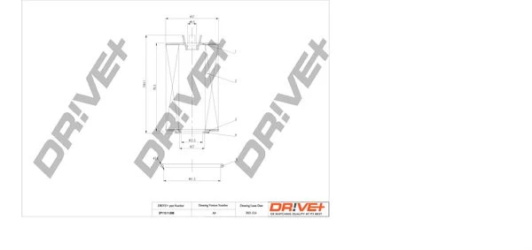 Alyvos filtras Dr!ve+ DP1110.11.0098