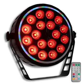 LIGHT4ME RING PAR 18 RGBW scenos prožektoriaus efektas