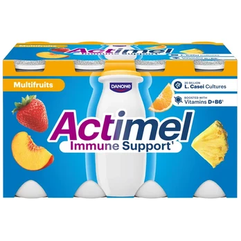 Jogurtas vaisinis skonio ACTIMEL, 8 x 100 g