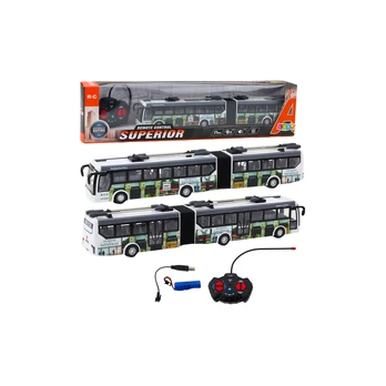 Remote Controlled City Trolleybus RC Lights Public Transport