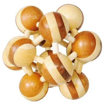 3D dėlionė Fridolin bamboo "Atomas"