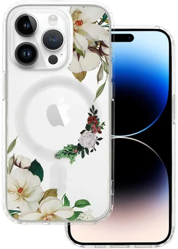 Tel Protect Flower Magsafe dėklas skirtas Apple iPhone 14 Pro design 3