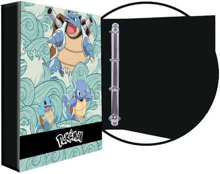 Cyp Brands Pokemon Squirtle Evolution A4 folder rings